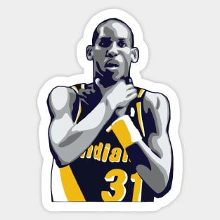 Reggie Miller Choke Sticker